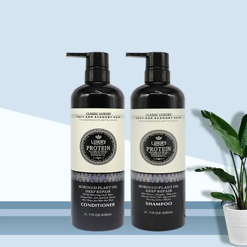 Customized Logo Shampoo and Conditioner Organic Scalp Care Hair Product