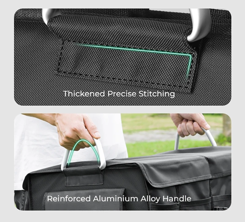 Large Capacity  Foldable SUV Storage Car Accessories Car Trunk Organizer