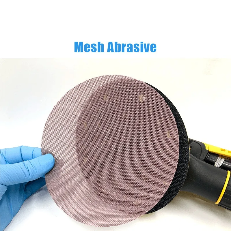Abrasive Net Disc Aluminum oxide Mesh Sanding Disc for Metal Wood Polishing