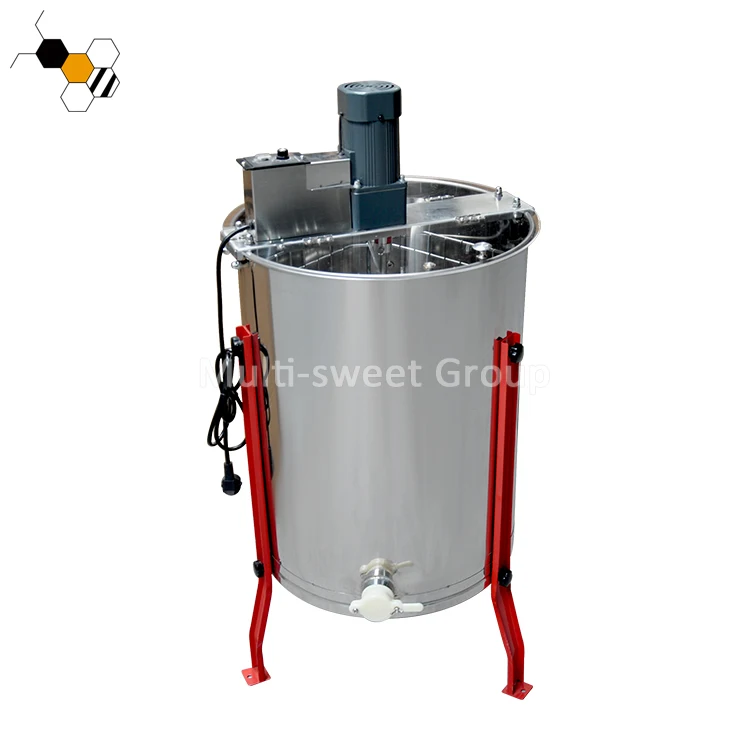 Certificate 4 frames electric honey centrifuge extractor honey