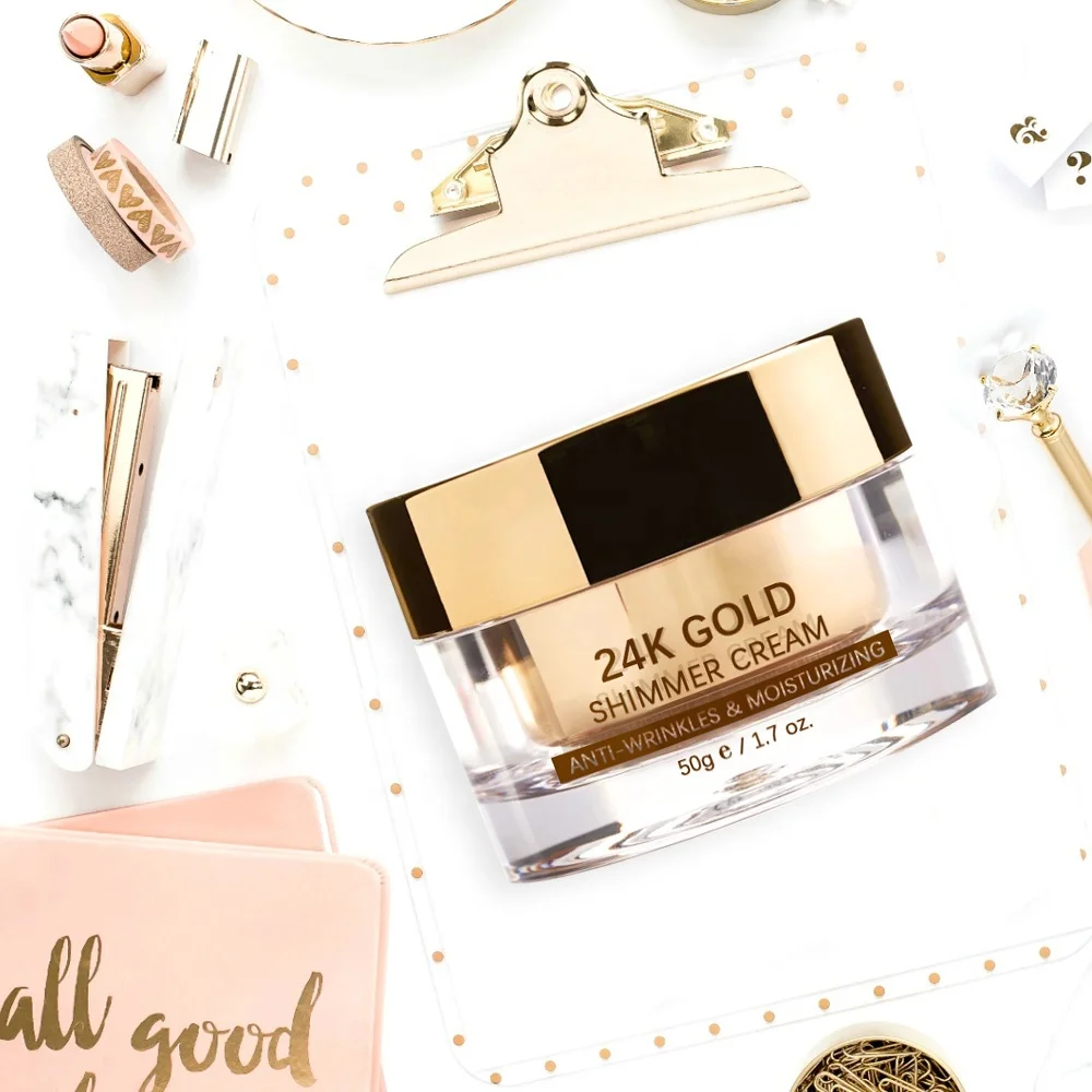 Wholesale Nourishing Lady Brightness Bleaching Skin Gold Price Cream