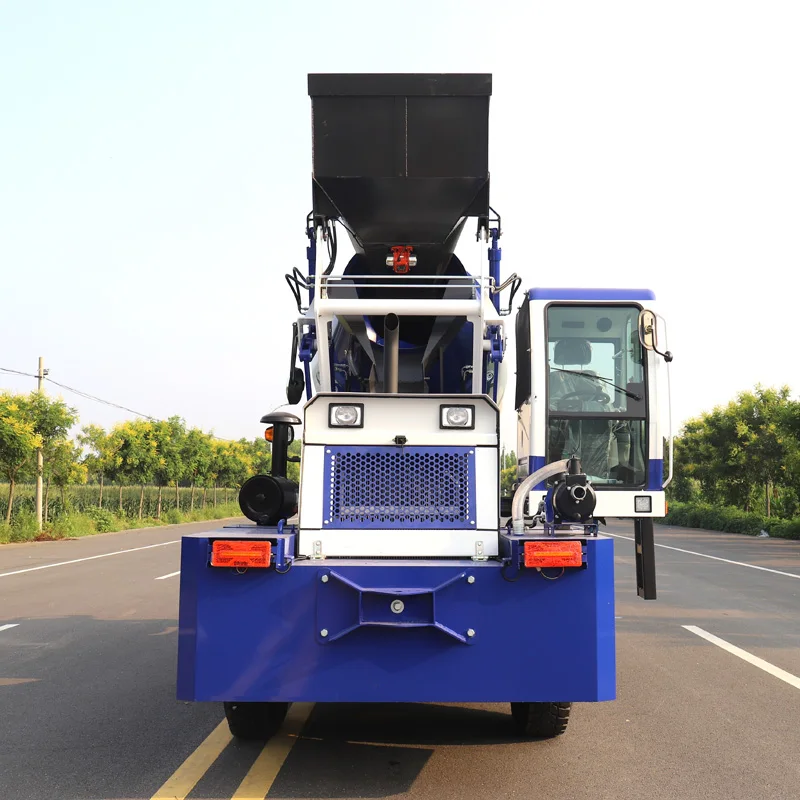Chinese manufacturer cheap 1.2 1.5 2.6 3 m3 concrete mixer concrete mixing machine for construction project for sale