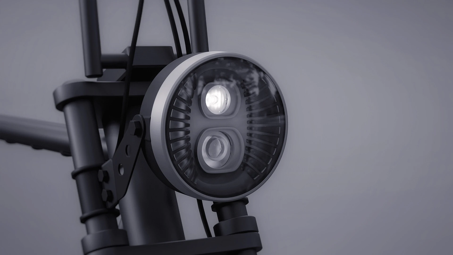 On sale Sate-lite 400 Lumen LED E-Bike Headlight ebike lights for night riding Electric Bicycle Light