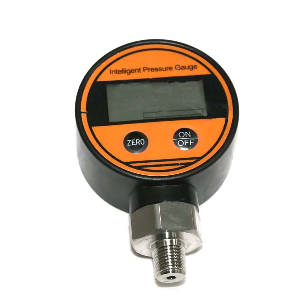 Battery powered air LCD display differential digital pressure gauge