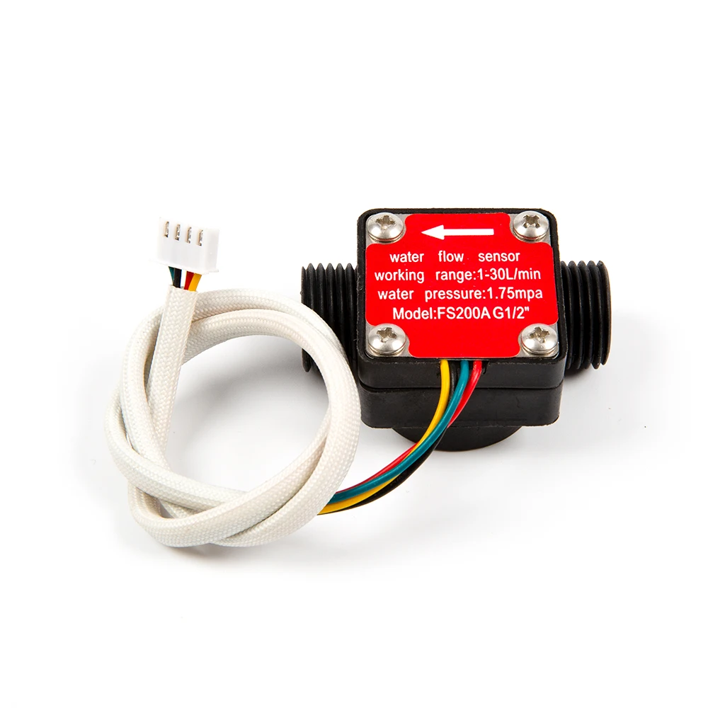 Датчик расхода воды FS200A YF-G21 расходомер G1/2 1-30L/мин диспенсер Датчик расхода