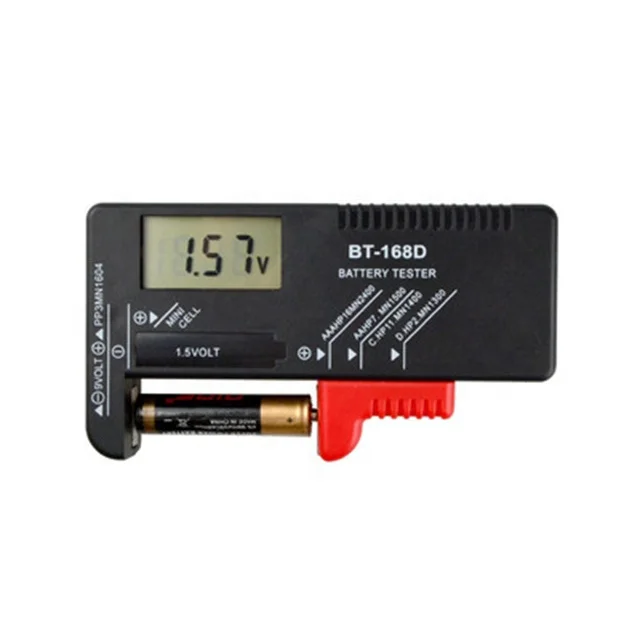 BT-168D digital display battery capacity tester