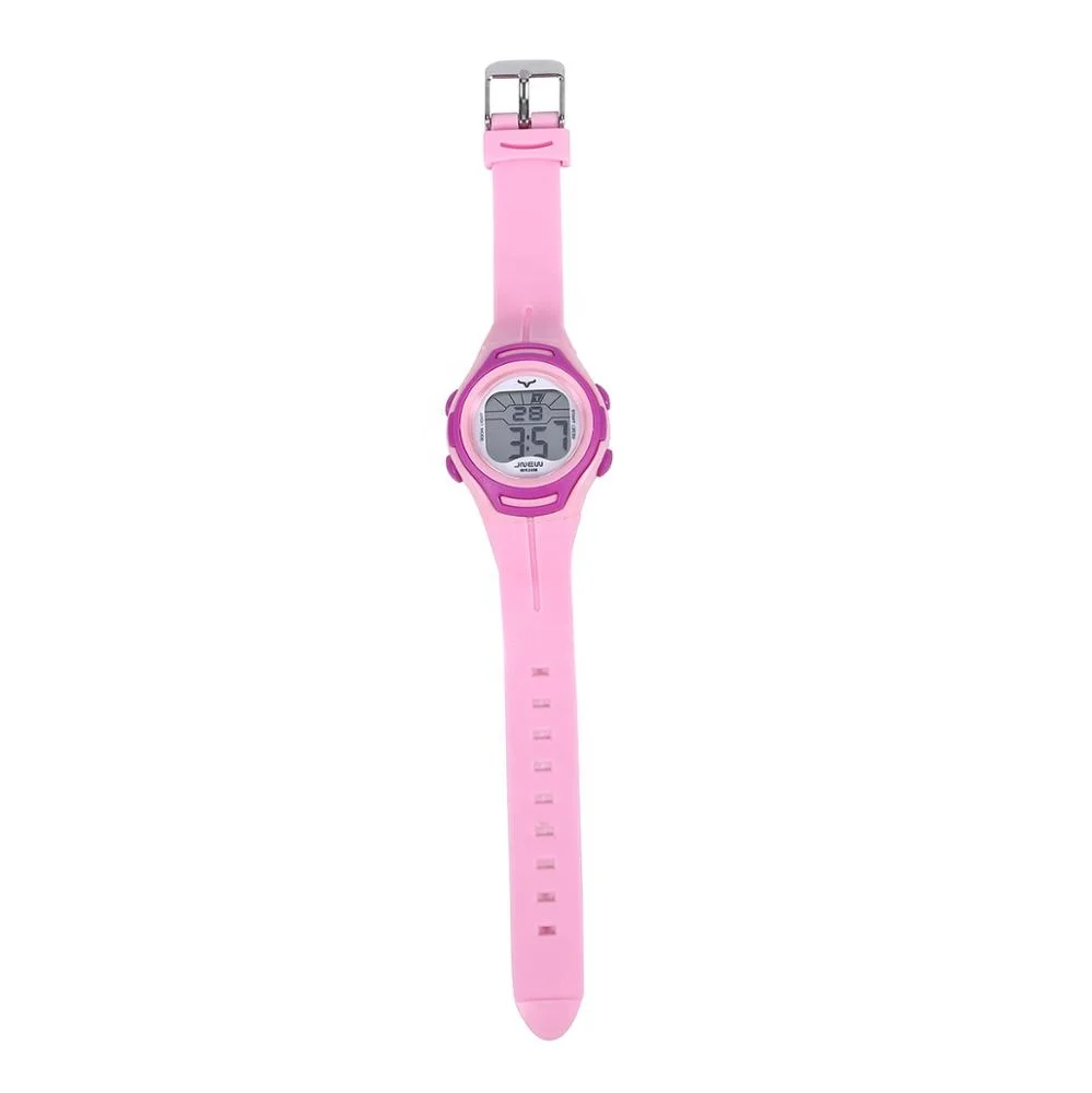 Time Digital Chronograph Watches for Sport Alarm Children Girls Watch Low Price Watch Clasico Seven Color Light Waterproof Kids