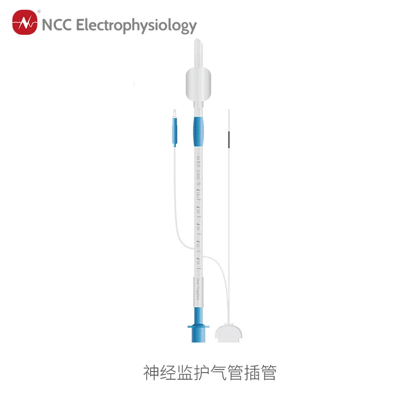 Эндотрахеальный катетер NeuTrack EMG для ИМК с встроенными двусторонними электродами конструкция предотвращающая контакт голосовыми связками размеры 6.0-8.0