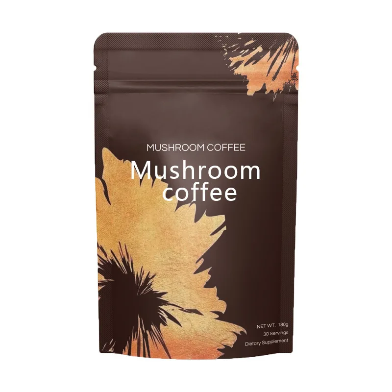 Factory Wholesale Price Instant Mushroom Coffee Drink Powder Private Label Blend Mushroom Coffee