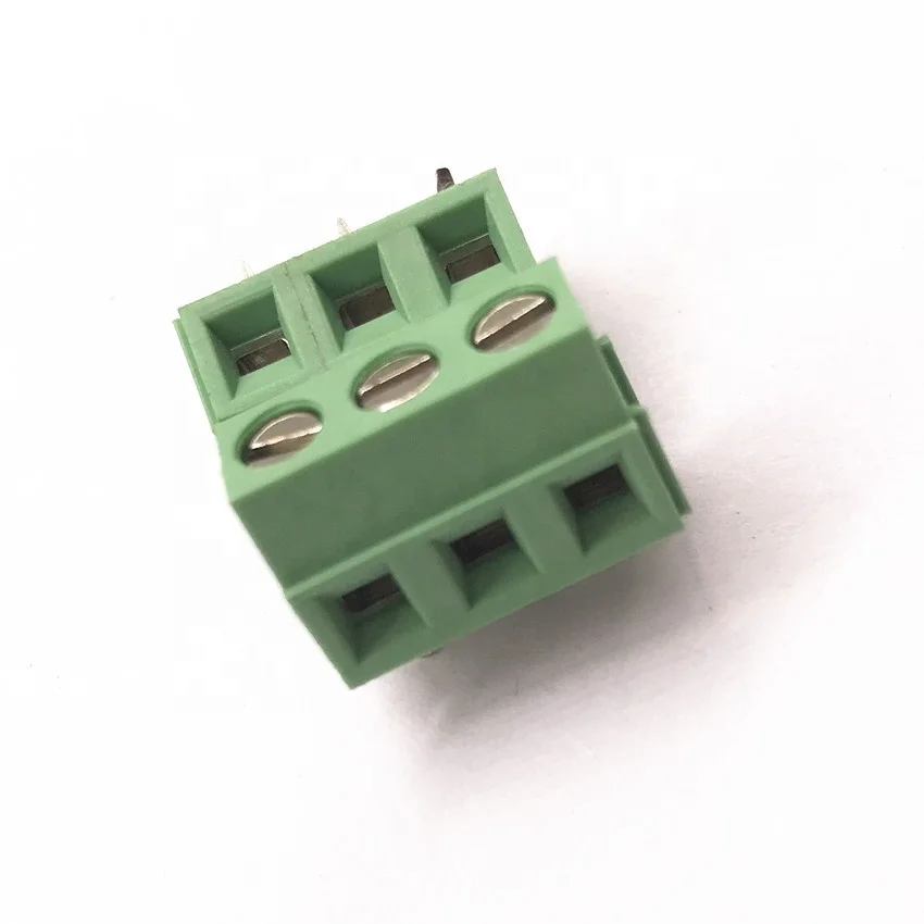 screw terminal block 127  5.0mm pitch height 10.0mm brass KF127 PCB CONNECTOR TERMINAL BLOCK