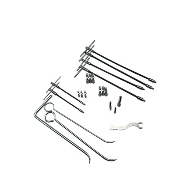 Flexible Gland Packing Extractor Set Tools packing removal from pumps