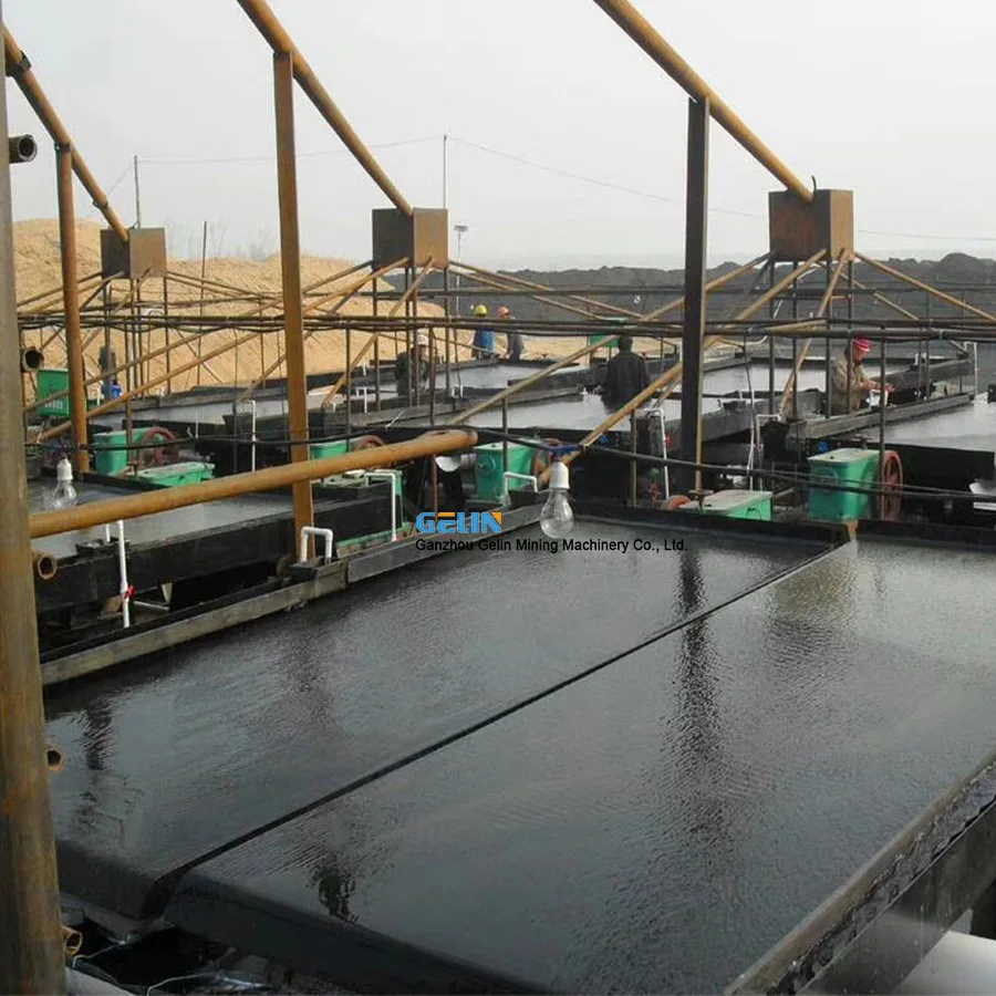 Full set black sand concentrating plant Full set black sand concentrating machine for sale