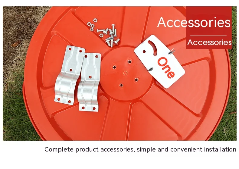 Factory price 80cm stainless convex mirror