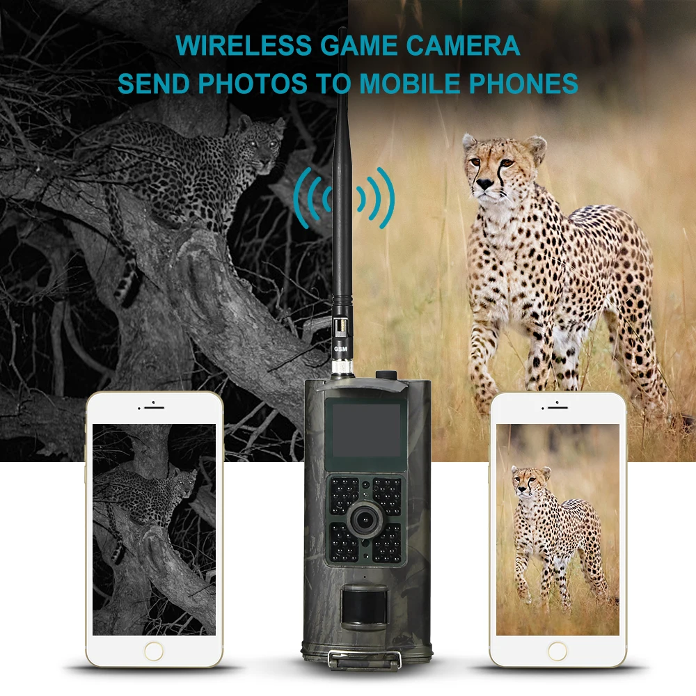 4G MMS SMTP Hunting Camera HC-700LTE Wildlife Trail Camera 1080P Photo Traps