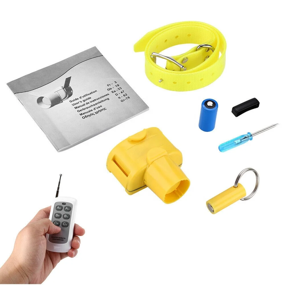 Plastic dog buzzer remote control dog training collar pet supplies manufacturer dog beeper hunter