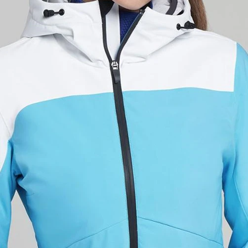 High Quality Winter Hooded Sports Snow Jacket Fashion Waterproof Breathable Women Ski Jacket