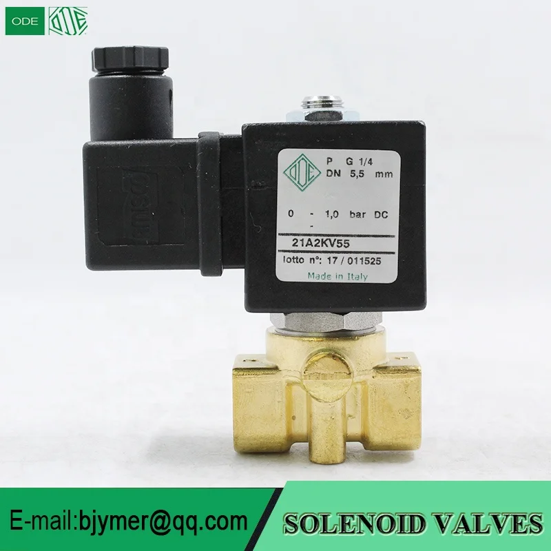 Wholesale Italy ODE  21A3KV15/21A3KV30/21A3KV45  General purpose AC24V solenoid valves