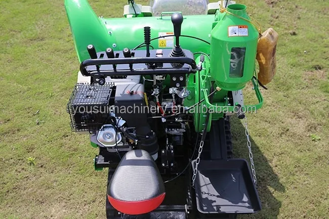 Self-propelled Wheat sesame paddy Straw harvesting mini reaper