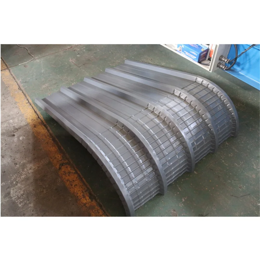 planchas de zinc para el techo maquina curvadora de teja curva Maquina para chapa de techo TR4