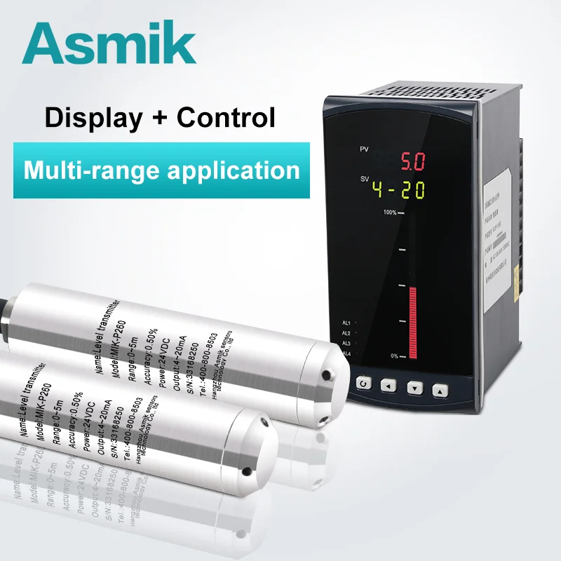 OEM service submersible optical liquid sanitary boiler water level sensor level transmitter