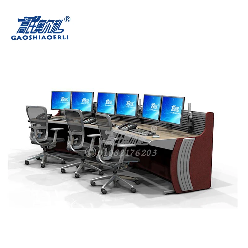 
Modern Design monitoring equipment commercial furniture console 