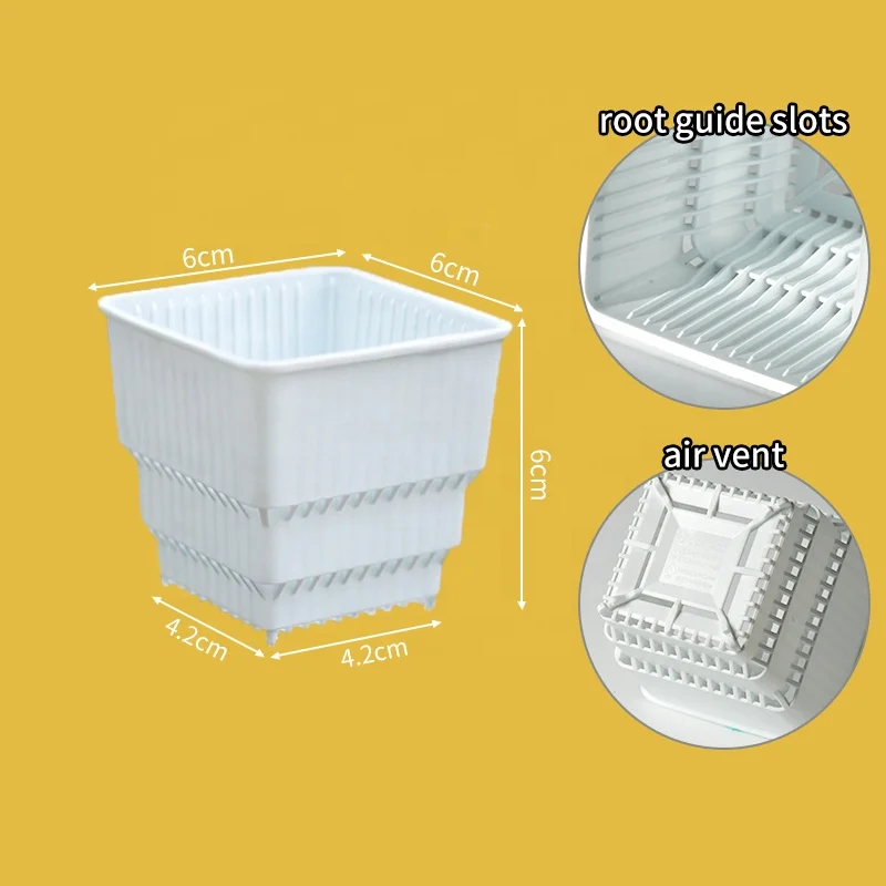 Китайский поставщик, лотки для растений Meshpot, блюдце для выращивания семян, пластиковый лоток для прорастания семян