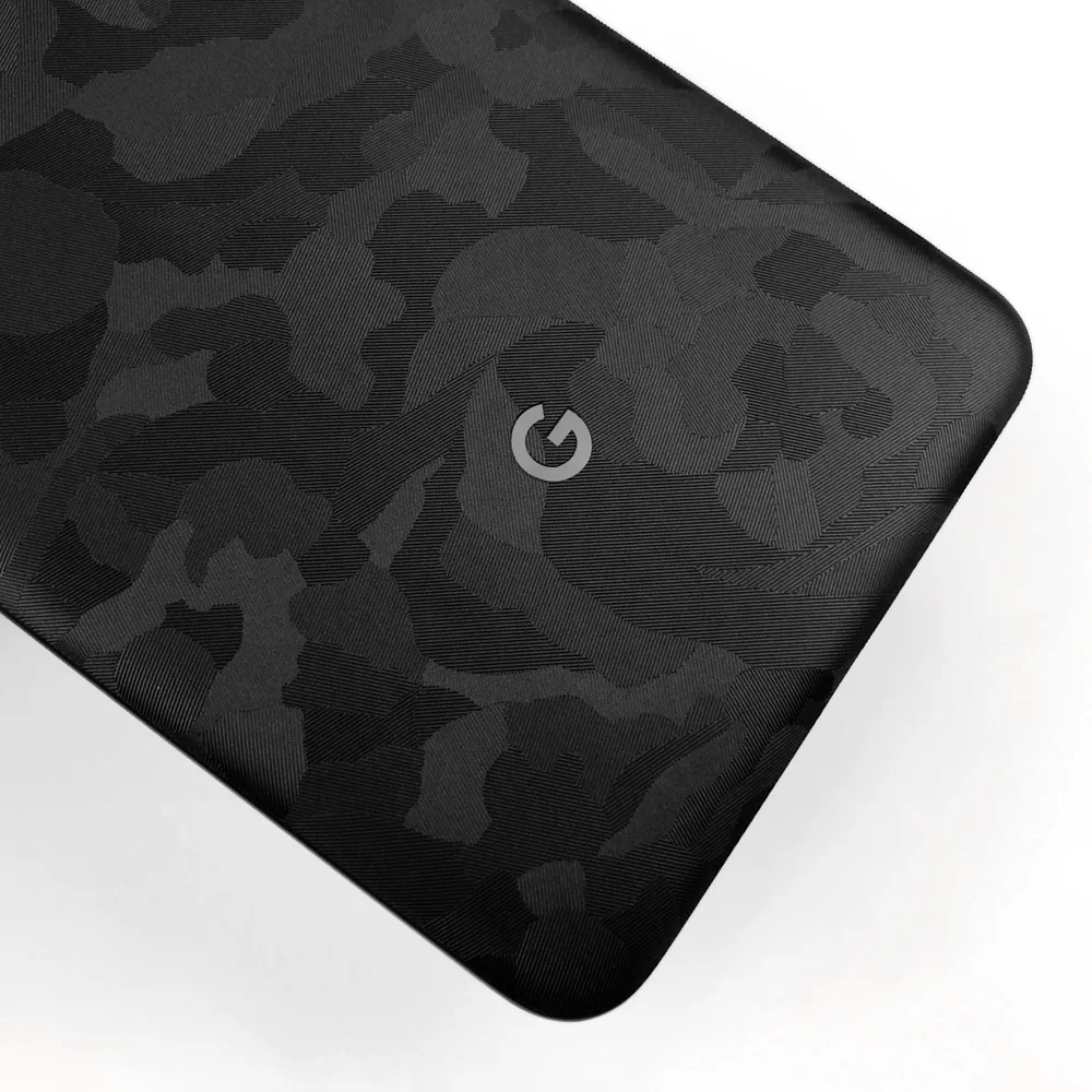 3M Black Camouflage  Full Precision Edge Coverage Vinyl Skin Sticker for Google Pixel Phone with 3D Texture Decals
