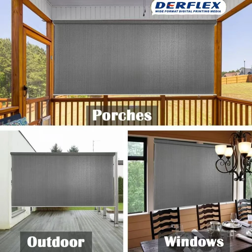 Polyester Sunshade Blinds fabric Blackout Sunscreen Fabric for Windows Blind window fabric for curtain Polyester Fiber