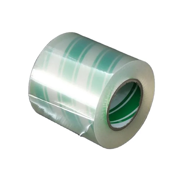 Stretch film transparent plastic flexible packaging film self-adhesive high transparent BOPP printing film label jumbo roll