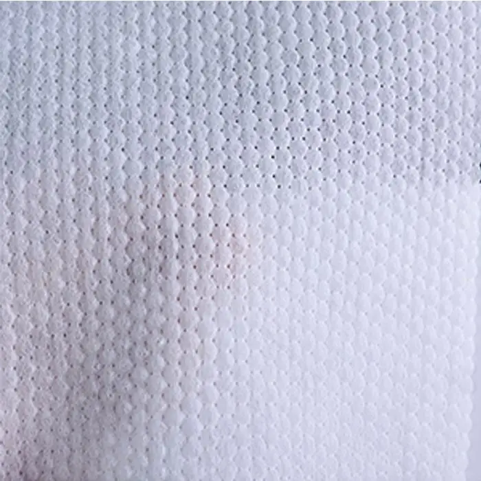 
Embossing Pearl Shape-punched Hot Air Through Spunbond Nonwoven Fabric Roll 