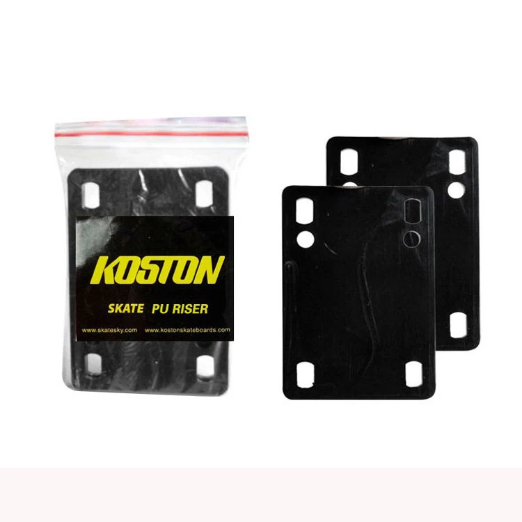Rubber material 4mm riser pad for skateboard longboard