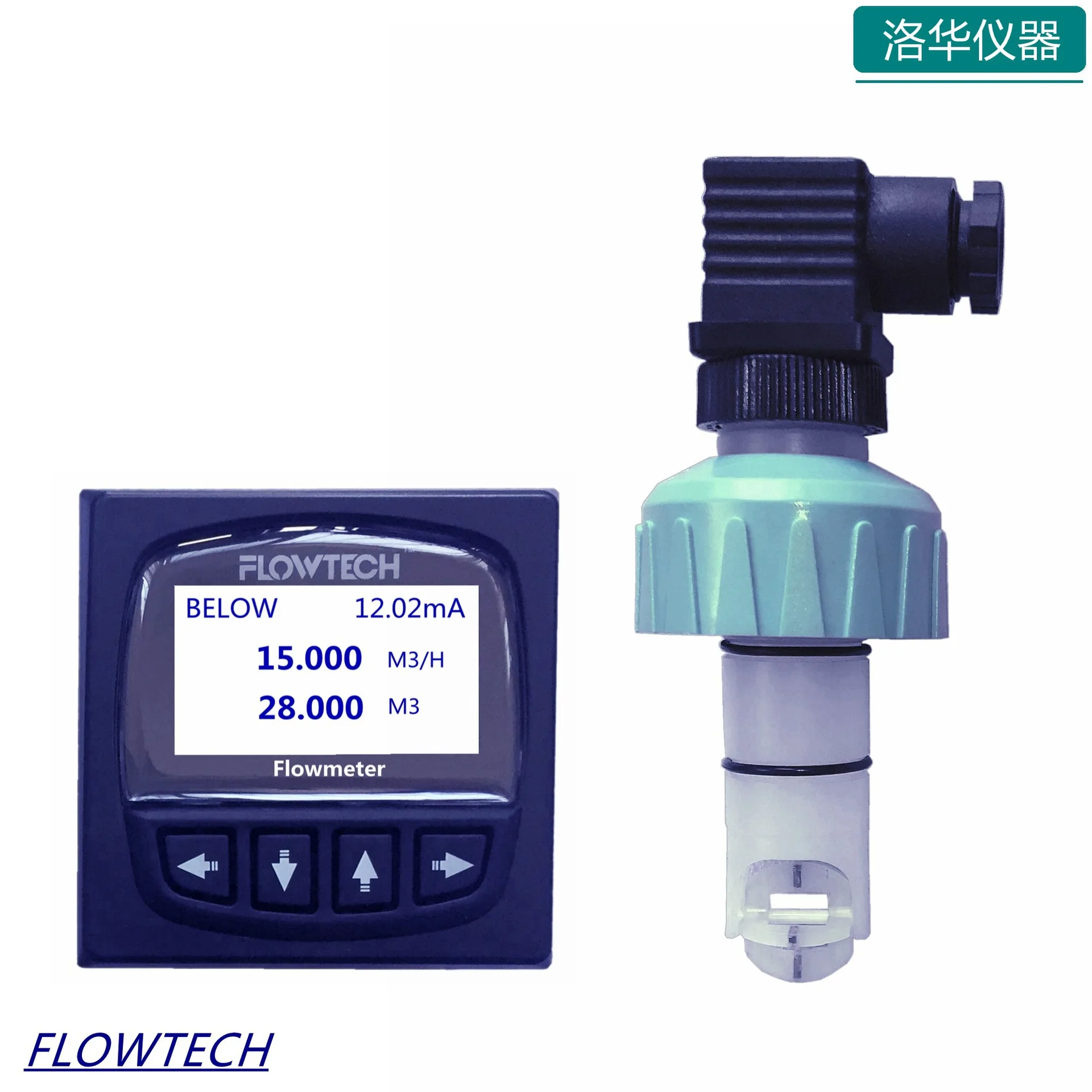 2 Inch NPN PNP Pulse Output Digital Plastic Impeller Water Flow Meter Accurate Measurement Paddlewheel Flow Transmitter