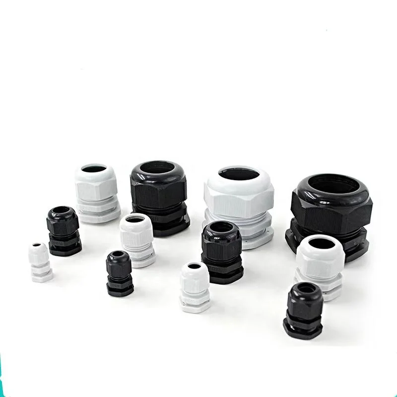 PG7/PG9/PG11 nylon cable gland  PG series wire gland IP68 waterproof plastic cable gland