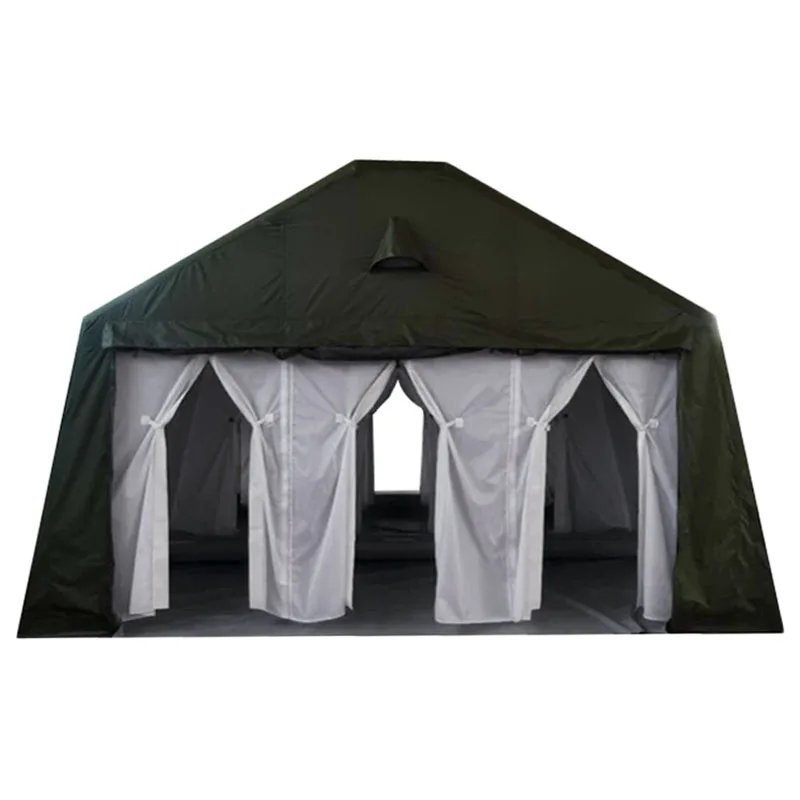 European style public decontamination tent outdoor shower emergency fire disinfection chemical prevention inflatable tent