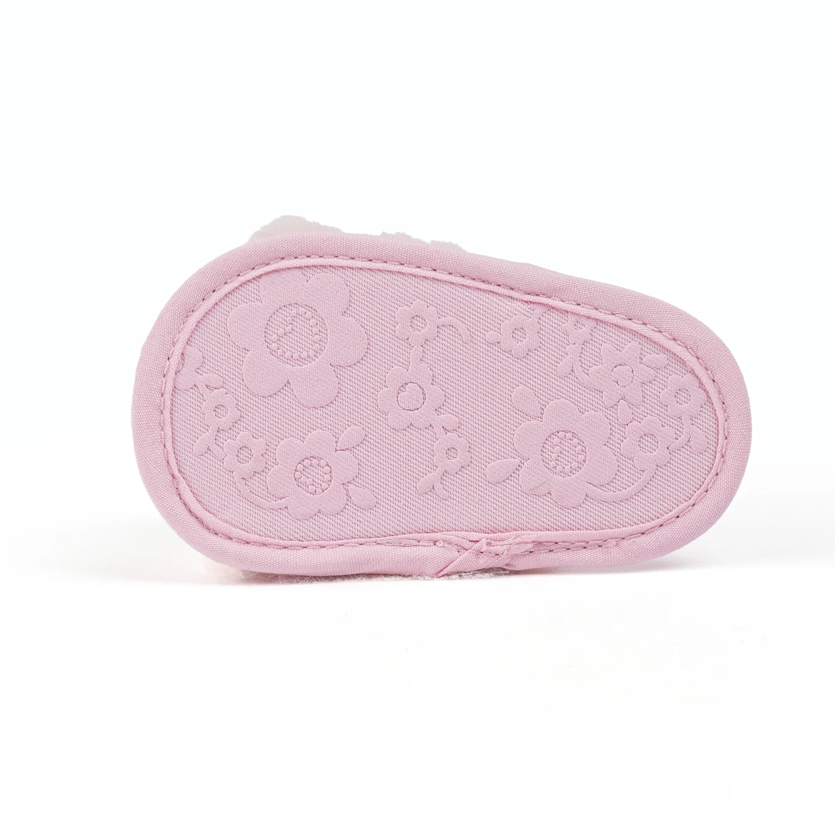 Baby Infant Fuzzy Slippers Soft and Cozy Open-Toe Design Warm Baby Sandals&Slippers