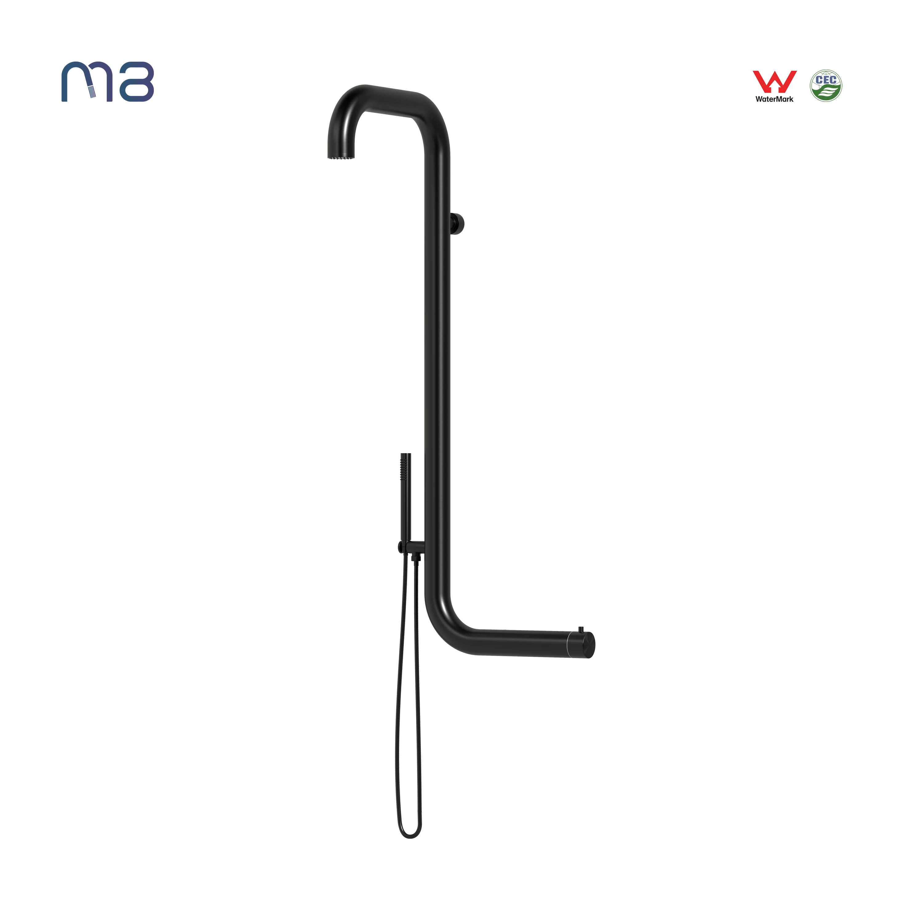 High quality 316L outdoor panel pool shower set faucet shower column stainless steel outdoor shower column