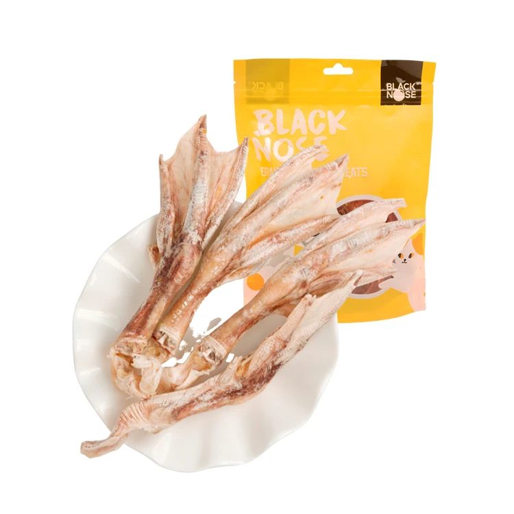 Dog Snack Dog Food Cat Snack Freeze Dry Duck Feet  Dog Food Bag Cat Food