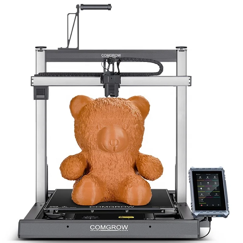 Супер огромный 3D-печатный станок Comgrow T500 500*500*500 мм 3D-принтер с линейными рельсами для потребительского и промышленного использования