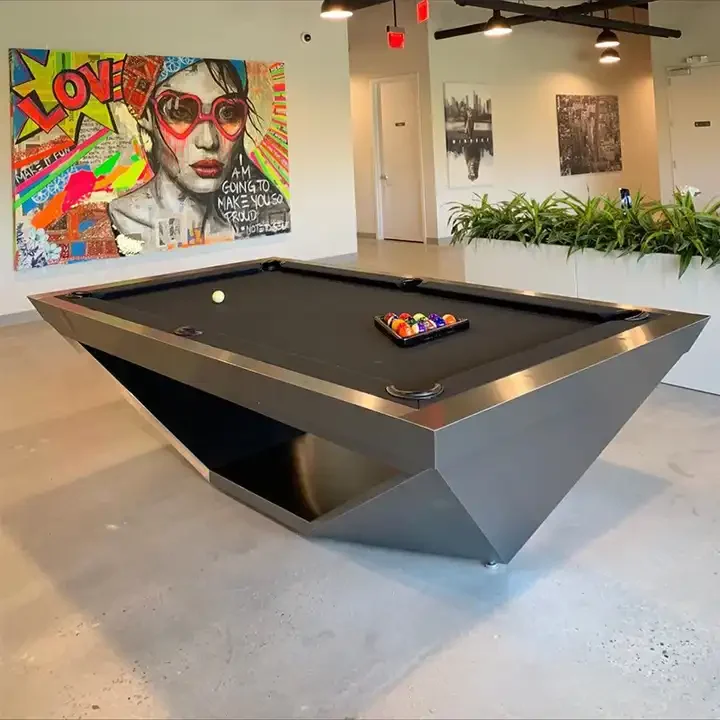 Chinese Importers Sell Custom-Made Fashionable Luxury Solid Wood Billiard Pool Tables In 9Ft8Ft 7Ft