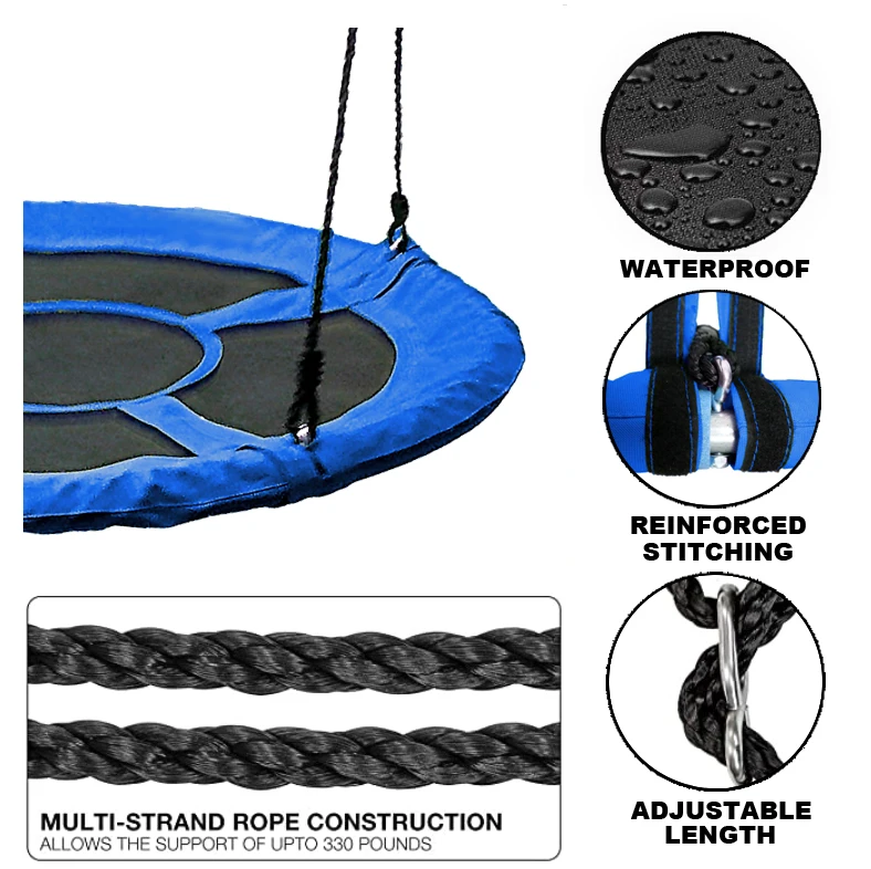 Indoor balcony adult rattan hanging chair hammock bird's nest chair hanging swing garden seat reasonable price