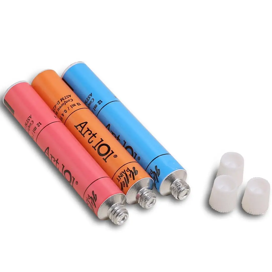 OEM ODM High Quality 5ml Ointment  Cosmetic Tube for Cosmetic Collapsible Empty Aluminum Squeeze Tube Packaging