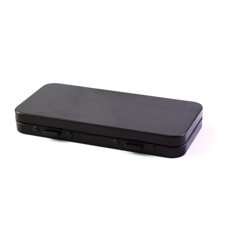 Square Shape Custom Logo Printing Design And Custom Size Tinplate Box For Roll Flower Paper With Child Resistant Lock