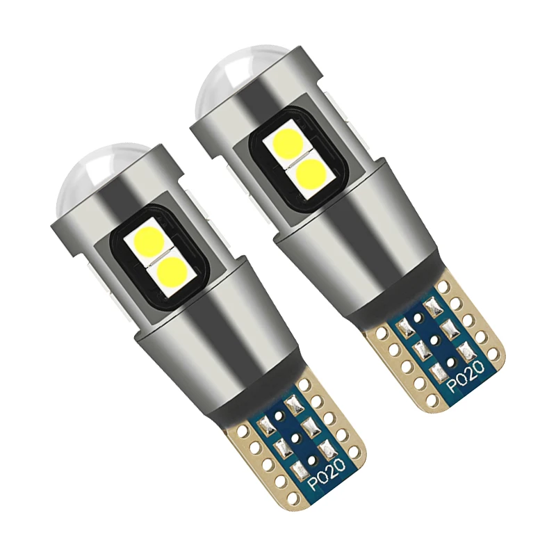 
48WA LED W5W 3030 10SMD Bulb T10 501 6000K Reading Light WS48 