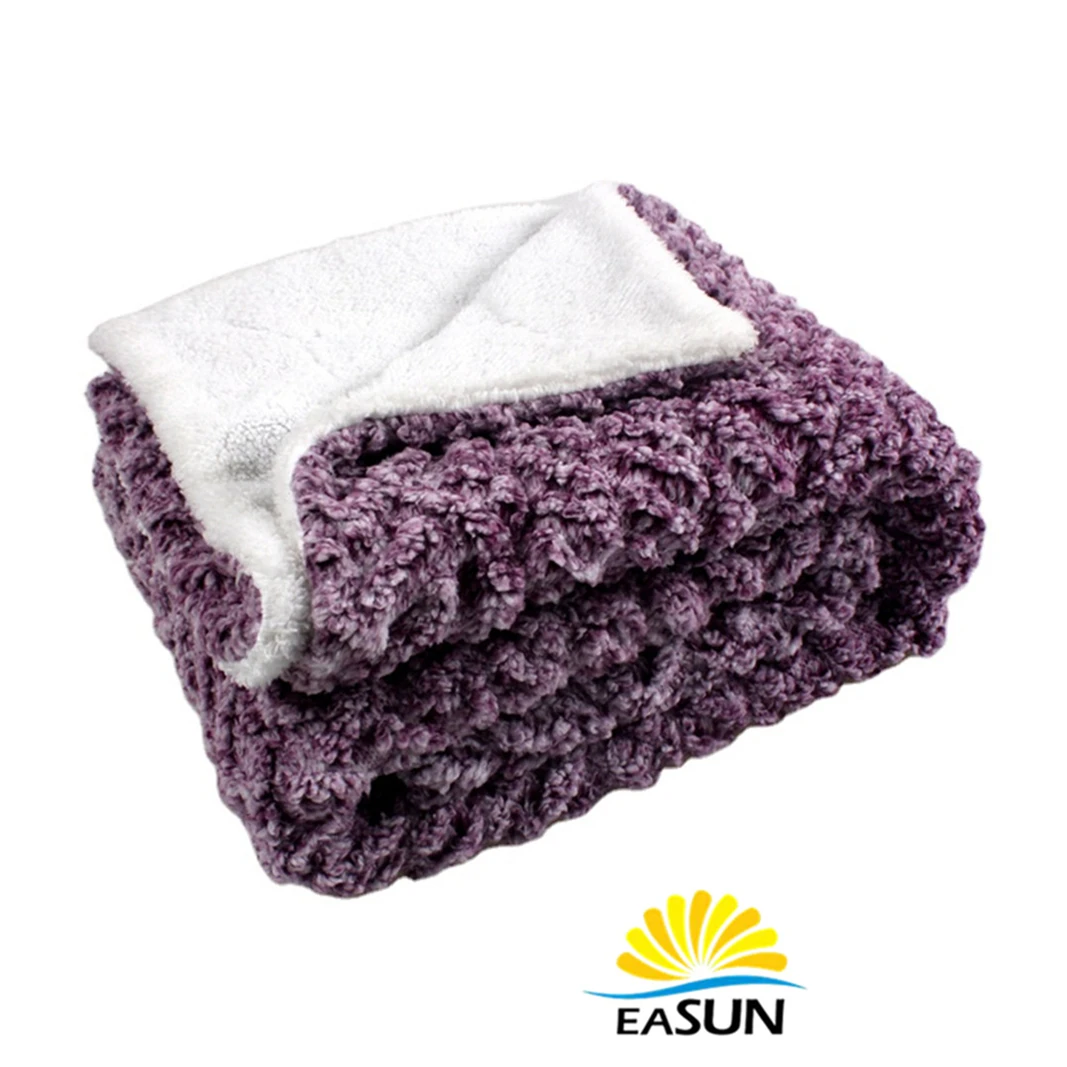 Hot-selling certificate custom luxury anti-pilling airline blanket aviation blanket blanket airline