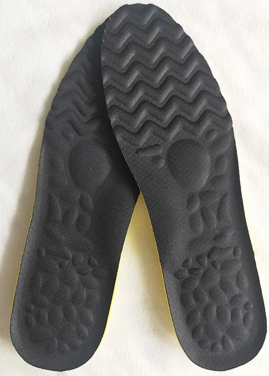 Custom PU Shoe Insoles Widely Used Special Design Deodorant Printed Insoles