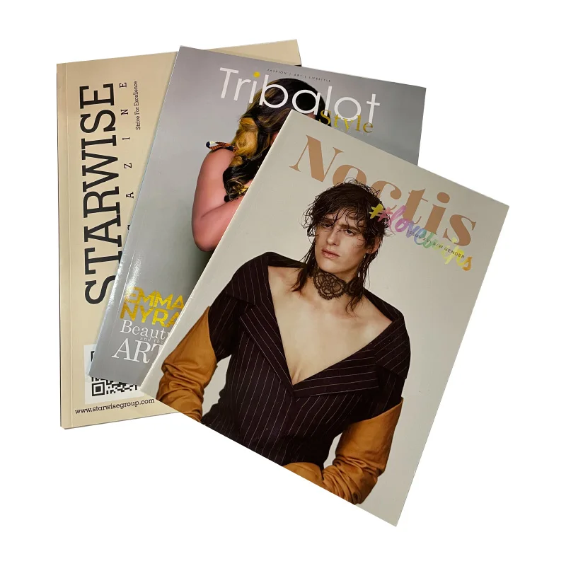 Custom printing service best china factory full color custom adult fashion magazine printing