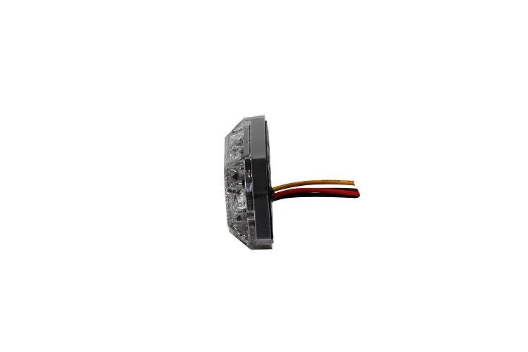 Waterproof 6 LED 12 24 Volt Emergency Strobe Flasher Light for Vehicle Motorcycle Warning Light
