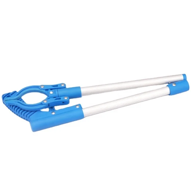 Light weight 32 inch folding reach Helper with sucker grabber in red or other color