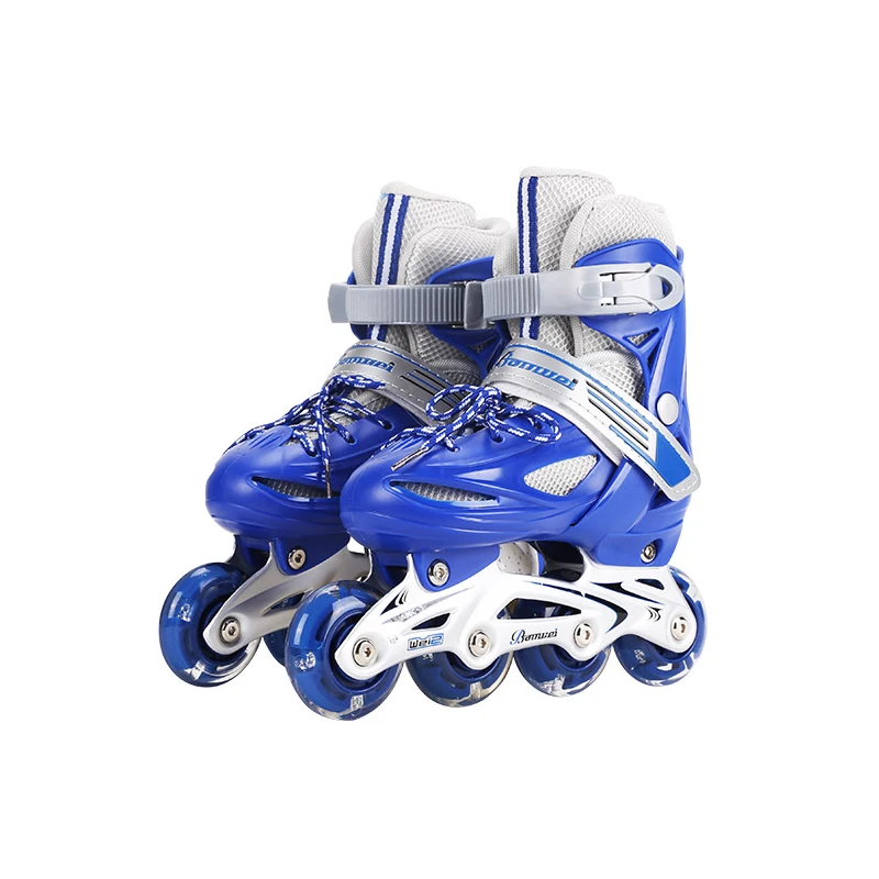 Top Quality Cheap Price for Sale Durable Adjustable Safe Speed 4 PU Wheels LED Light Flashing Roller Inline Skates