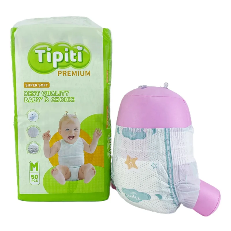 Tipiti Новое поступление частная марка низкая цена дышащие детские подгузники от производителя